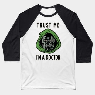 Doctor Doom Baseball T-Shirt